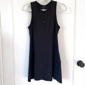 Athleta Tennis Golf Dress XS Extra Small Black